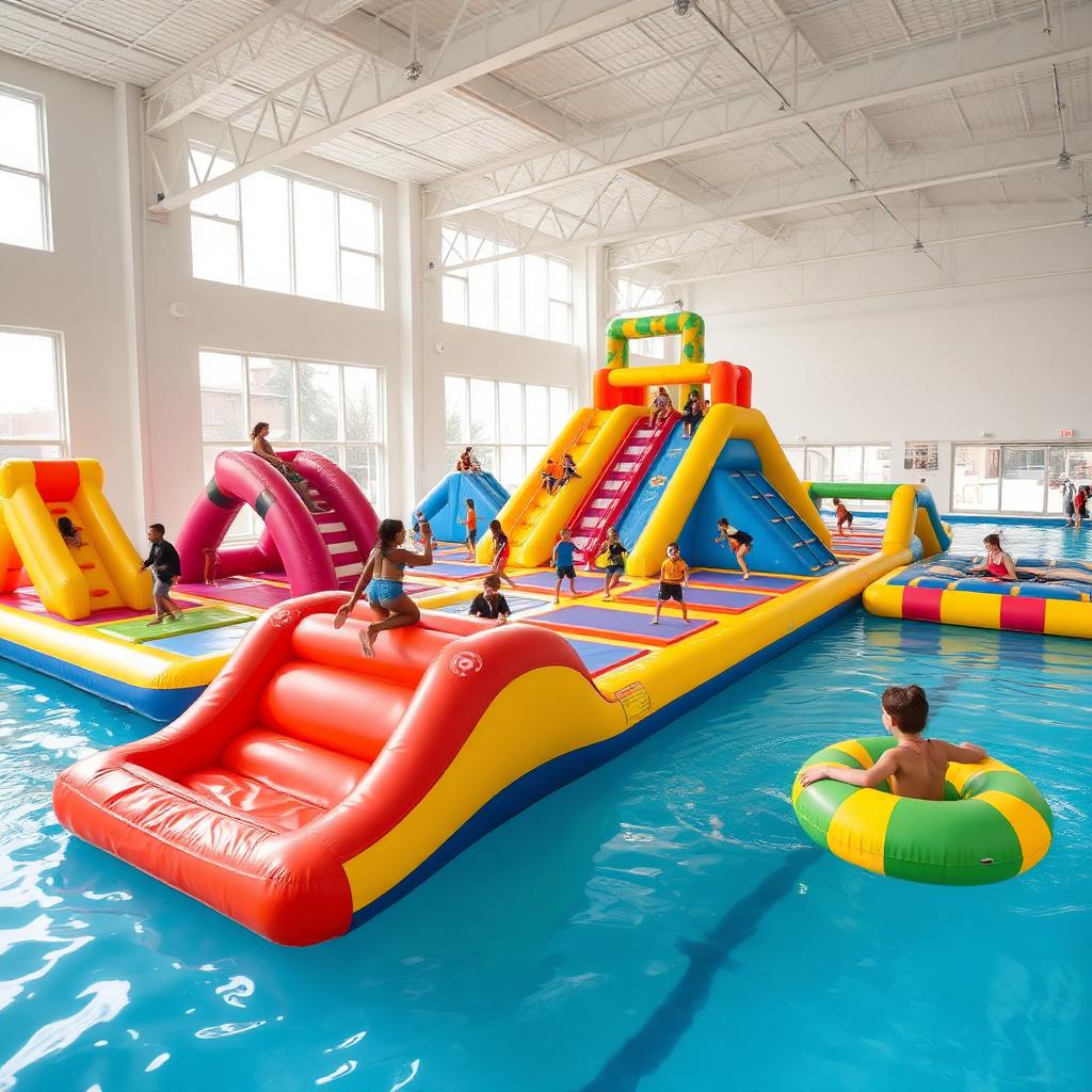 Winter water park